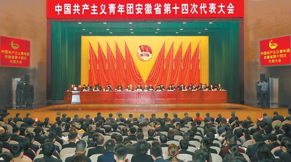 公司團委委員劉鵬飛當選共青團安徽省第十四屆委員會候補委員